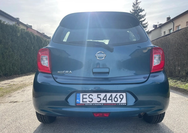 Nissan Micra cena 32500 przebieg: 38500, rok produkcji 2017 z Skierniewice małe 497